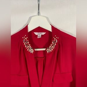 Beautiful Medium red blouse
